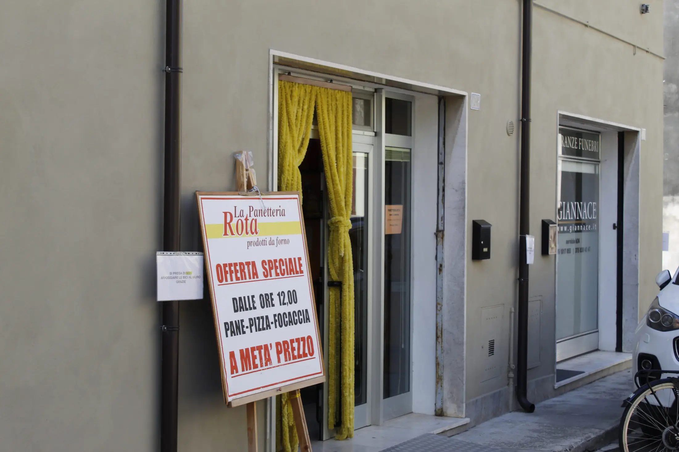 L'ingresso di Panificio Rota