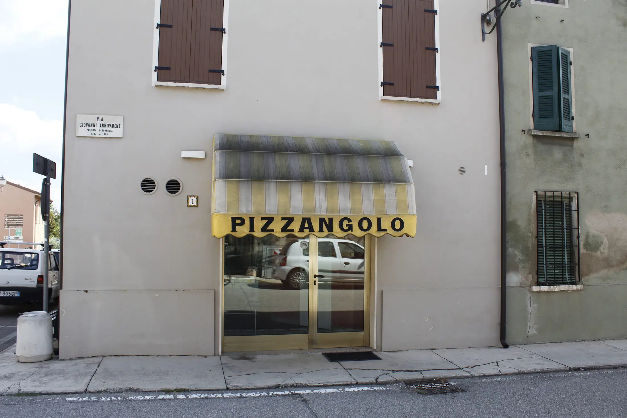 L'ingresso di Pizzangolo