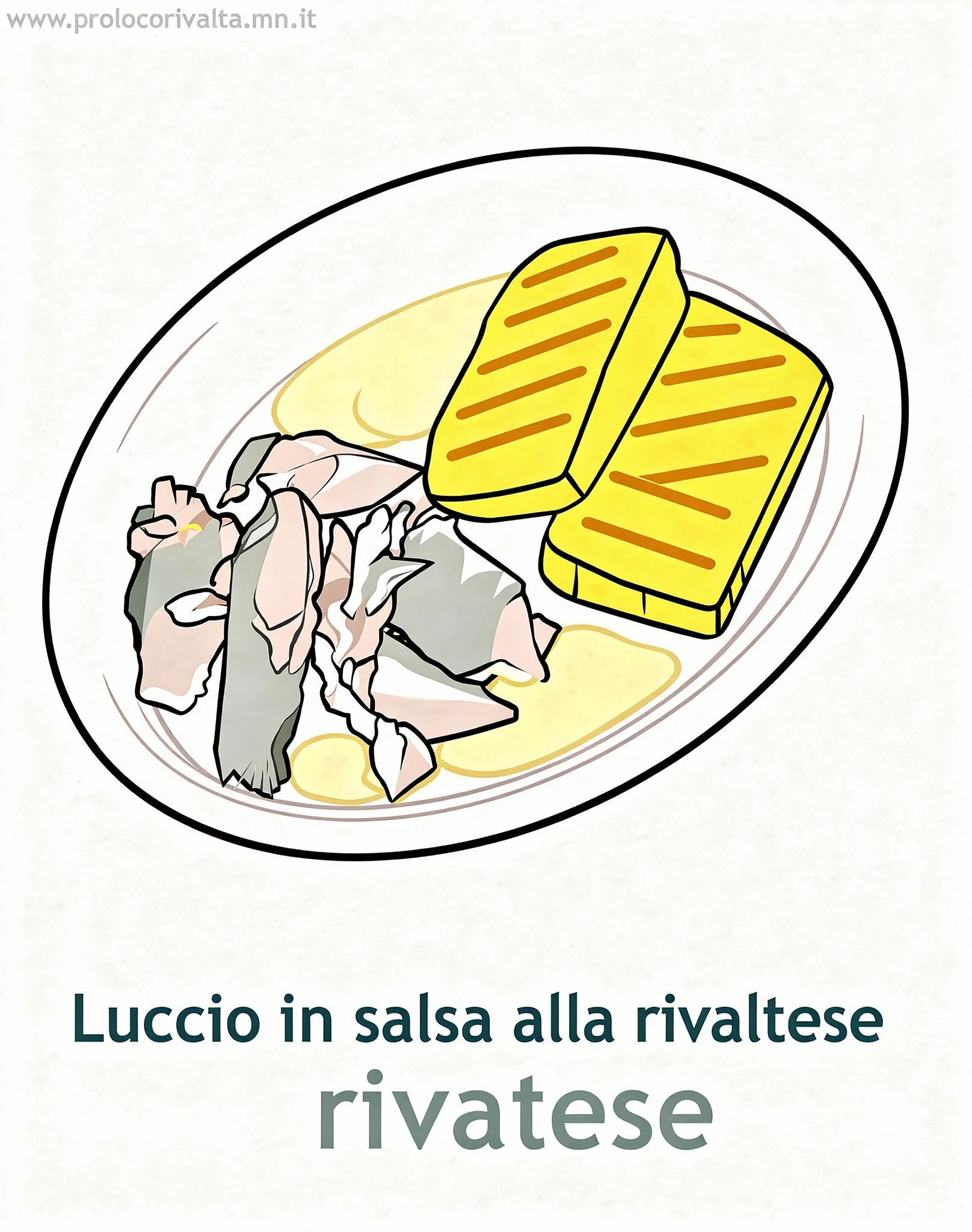 Luccio in salsa alla rivaltese